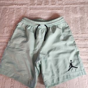 Mint Green Youth/Boys Air Jordan Shorts